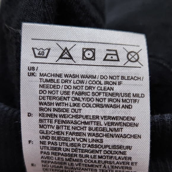 Adidas Cropped Wanderlust Thick Short Sleeve Black Shirt Sz Small Side Pocket - Picture 9 of 13